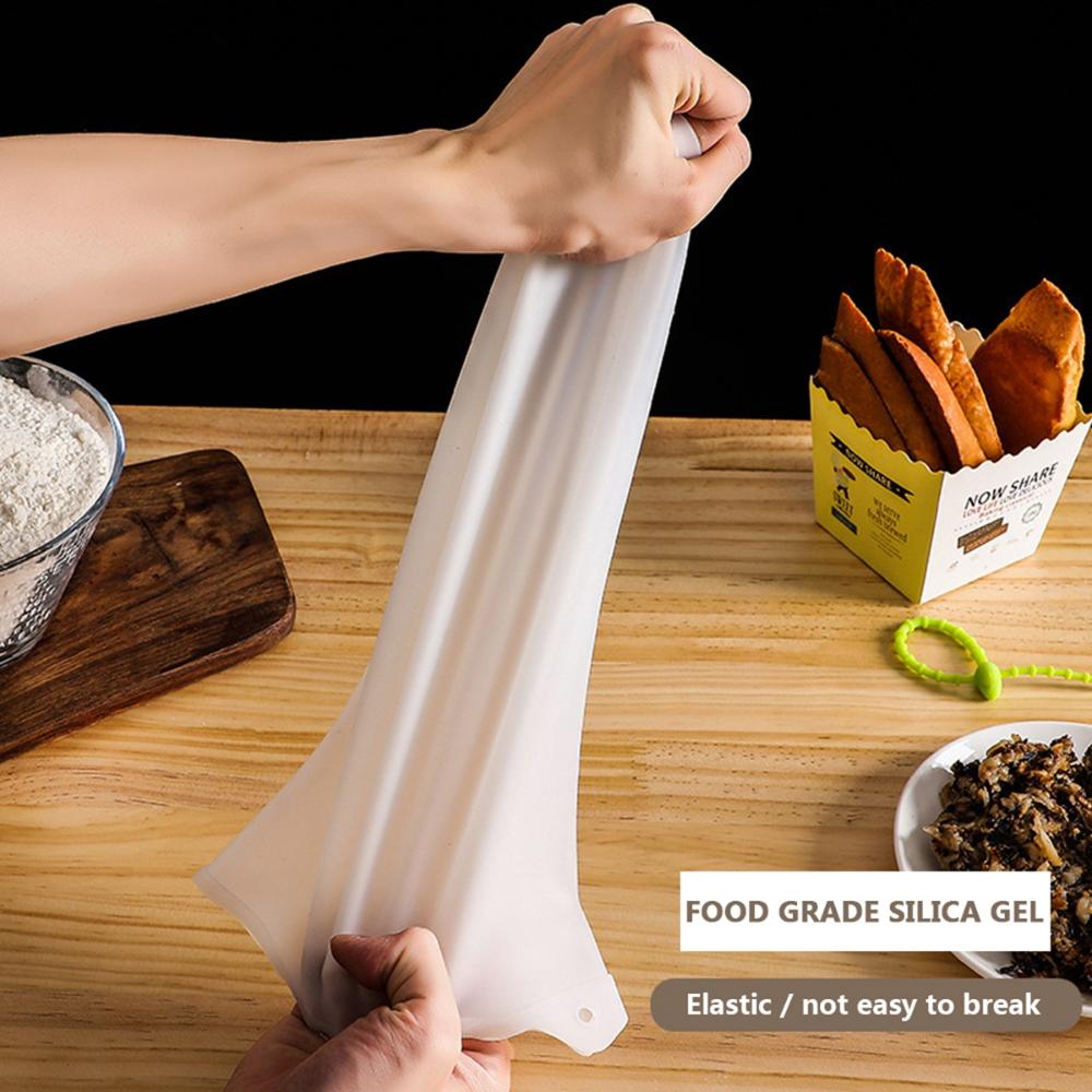 Bread Pizza Non-Toxic Non-Stick Multifunction Kneading Bag Flour Mixing Bag Dough Mixer Baking Tool