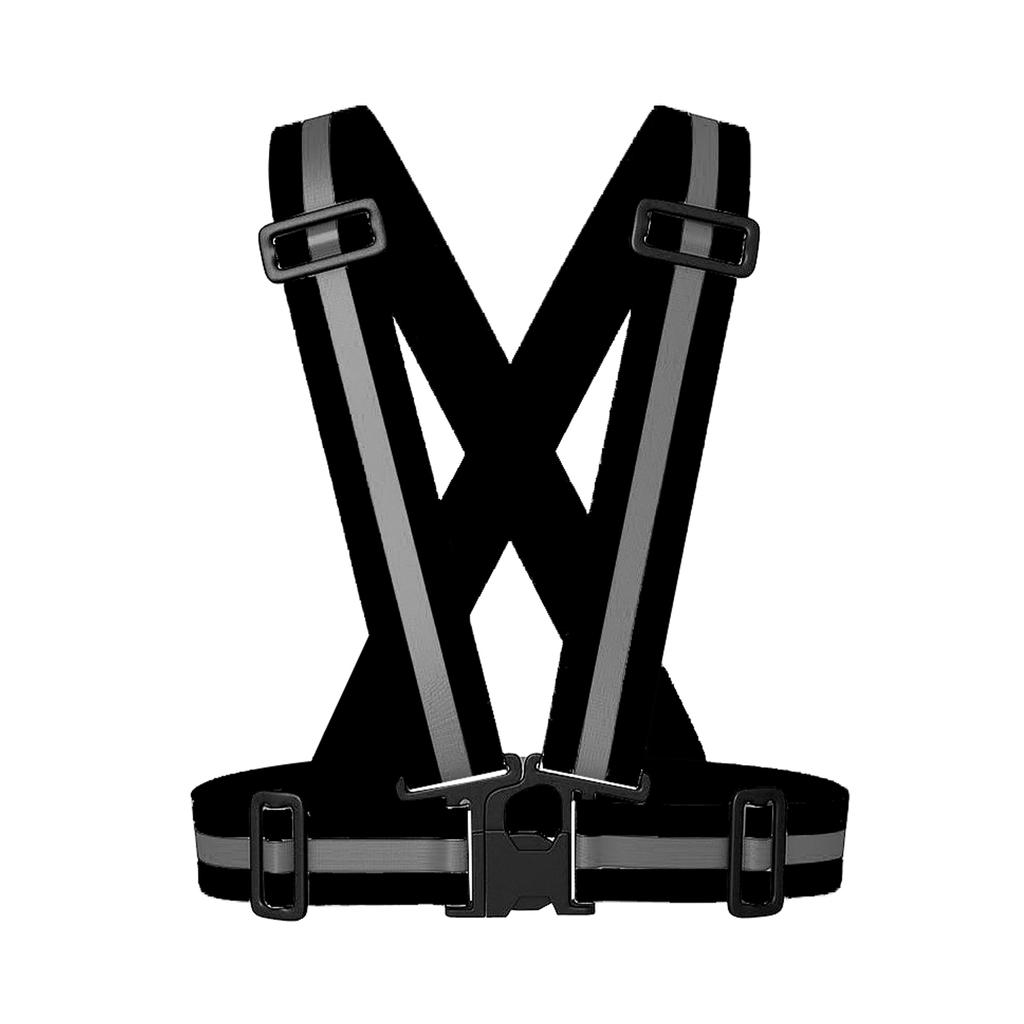 Hi Vis Lightweight Night Running Cycling Belt Adjustable Multiple Color Reflective Safety Strap Vest 4cm Width