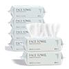 Millarouge Cleansing Towel 360 sheets (60 x 6 pack) Disposable Paper 100 Cotton Sensitive Skin Wet Dry Use Face Facial Makeup Removal Irritation Care
