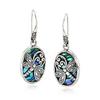 Fashion Bohemia Colored Zinc Alloy Glaze Dragonfly Earrings Wedding Ear Drop Dangle Jewelry
