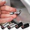For Volkswagen N24pcs Car Wheel Tire Valve Caps Tyre Rim Stem Airdust Cover for Volkswagen VW Rline Golf 8 Jetta MK7 Beetle Polo Caddy R GTI Bora