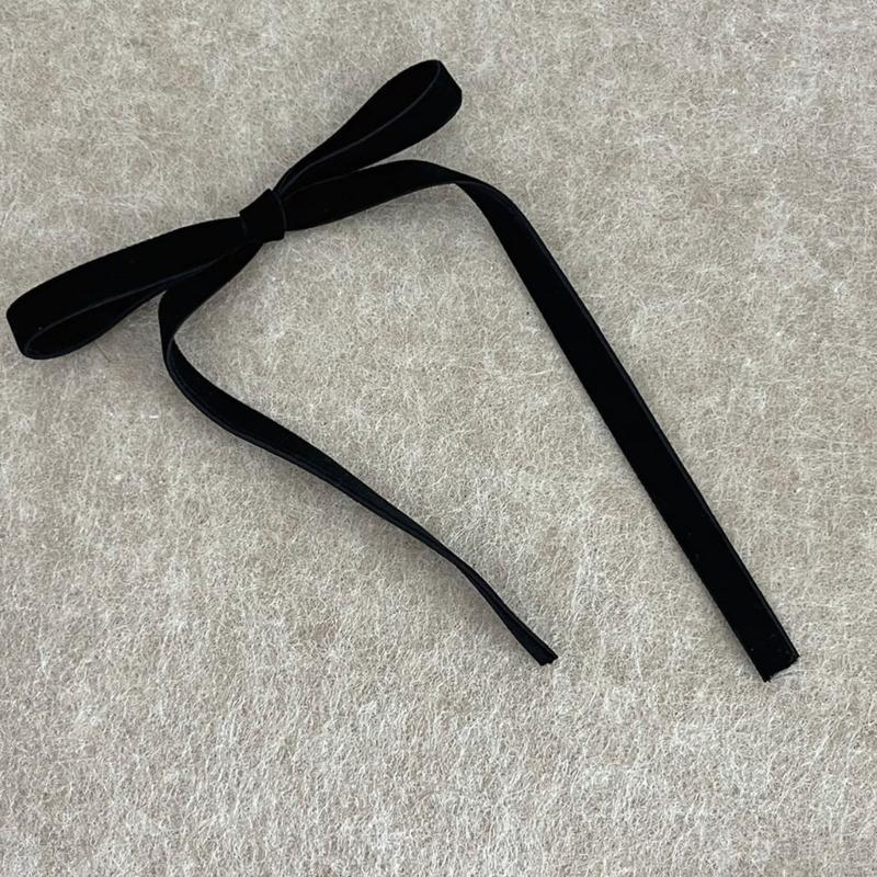 Women Hair Bows Barrette Hair Clip 2000s Trend Side Clip Fashionable Elegant Sweet Bowknot Photo Props