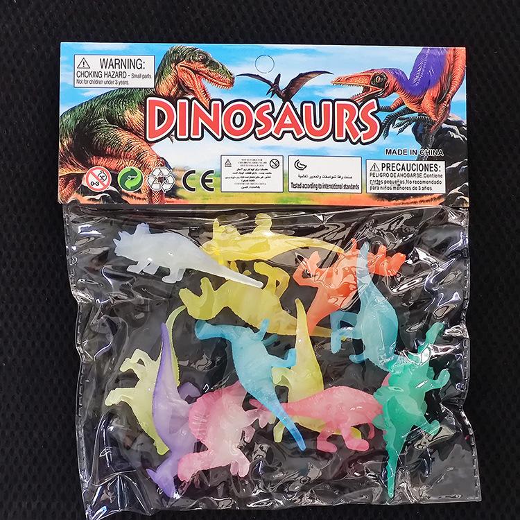 Kids Toys Dinosaurs Glow In The Dark Luminous Party Favors Funny Gifts Regalos Cumpleaños Niños Para Invitados Kinderspeelgoed