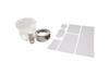 PVC Repair Kit Glue + 6x Transparent Patches Pool Mattress