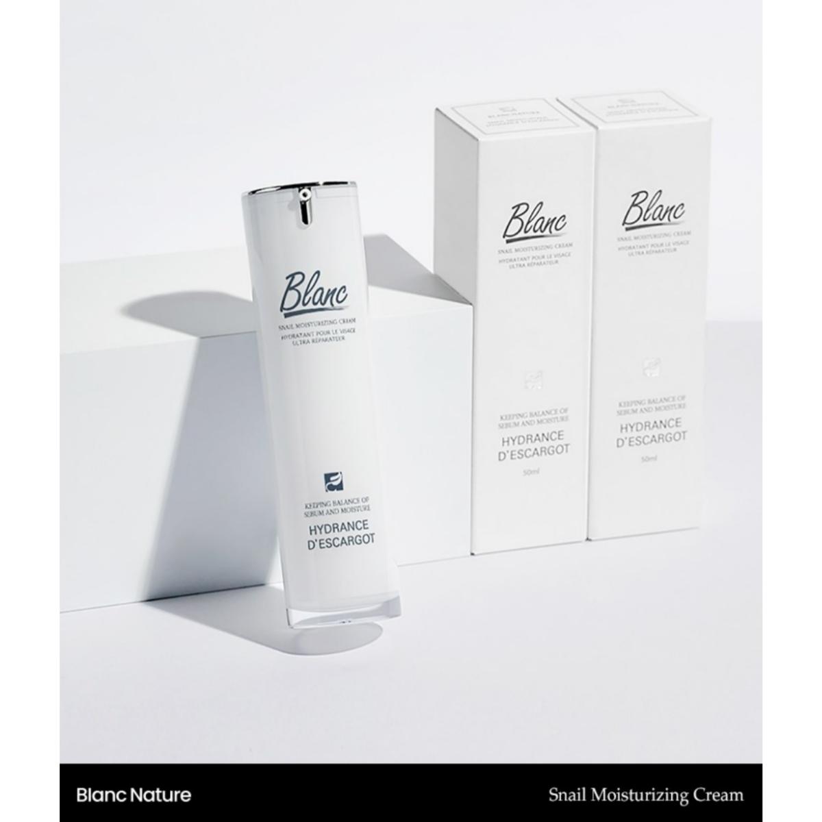

Blanc Nature Увлажняющий крем с экстрактом улитки 60 мл 60ml X 1PCS