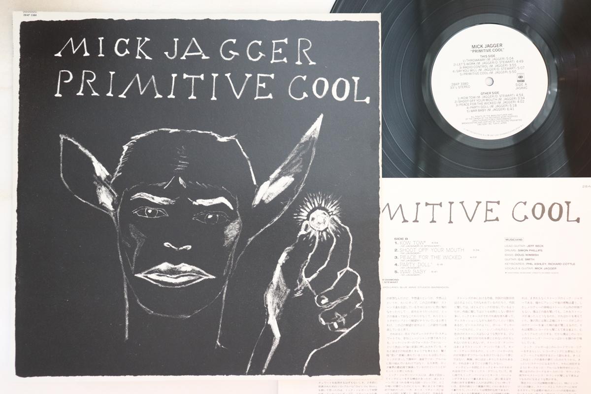 

LP Record MICK JAGGER - Primitive Cool 28AP3380 CBS SONY 1987 Japan Rock Used