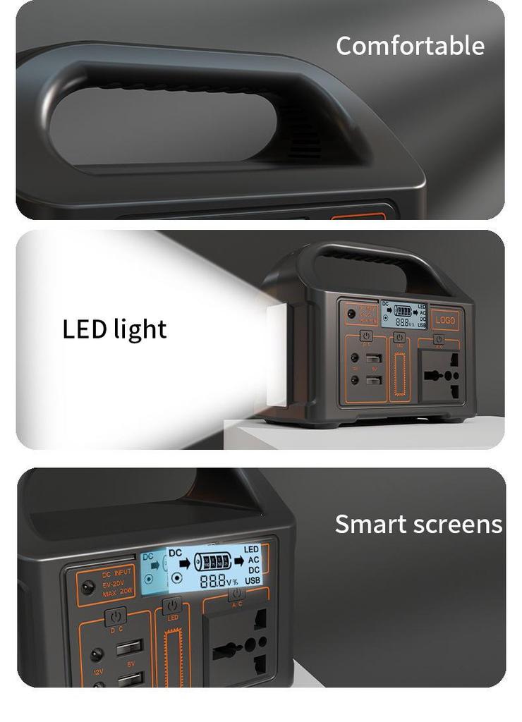 150W Portable Outdoor Power Station 76.8Wh