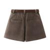 2025 Winter Stylish Faux Suede Casual Shorts