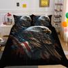 3D Eagle Printing Duvet Covers Children Teens Home Bedclothes Single Twin Bedroom Decor Polyester Bedspreads