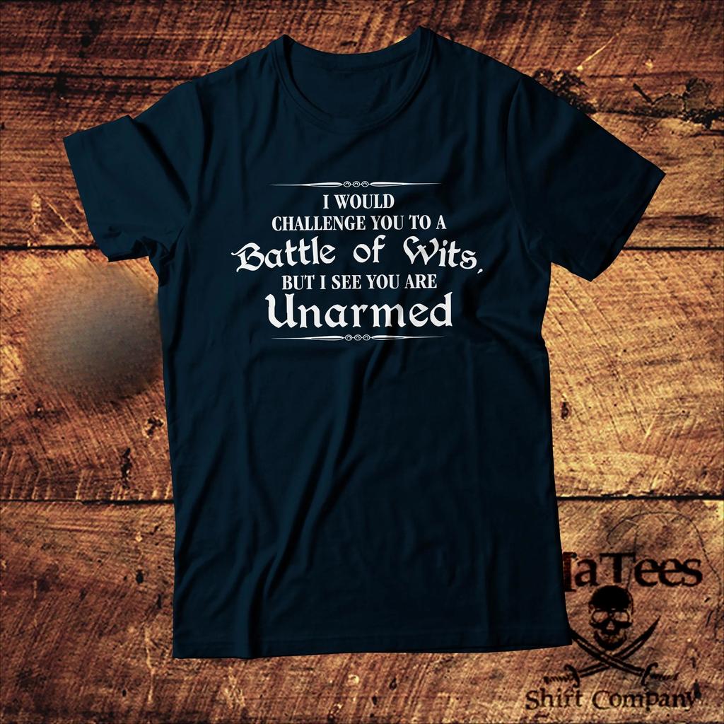 Ich würde dich zu einem Duell der Köpfe herausfordern, aber ich sehe, du bist unbewaffnet Herren Trainingsanzug T-Shirt Sommer Freizeit Sportbekleidung Pullover Tops