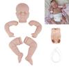 Reborn Doll Kit Loulou DIY Kit Soft Touch Stoffkörper Vinyl Kit 17 Zoll