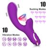 Red Motor Rabbit Vibrator Clitoris Stimulate G Spot Dildo Vibrátory pro pár 20 rychlostí Sexuální hračky pro dospělé pro ženy