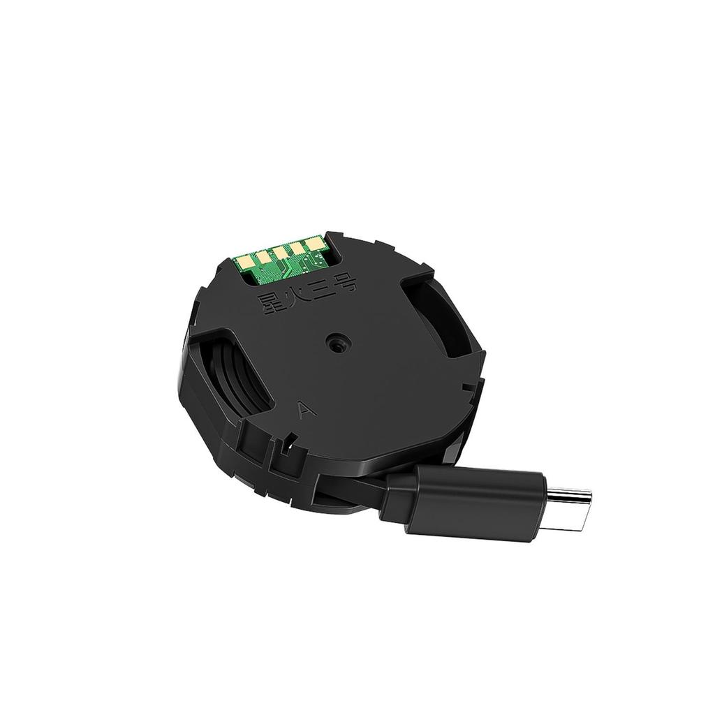 Single-Pull Retractable 100W/60W Fast Charge Type-C Car Charger Cable
