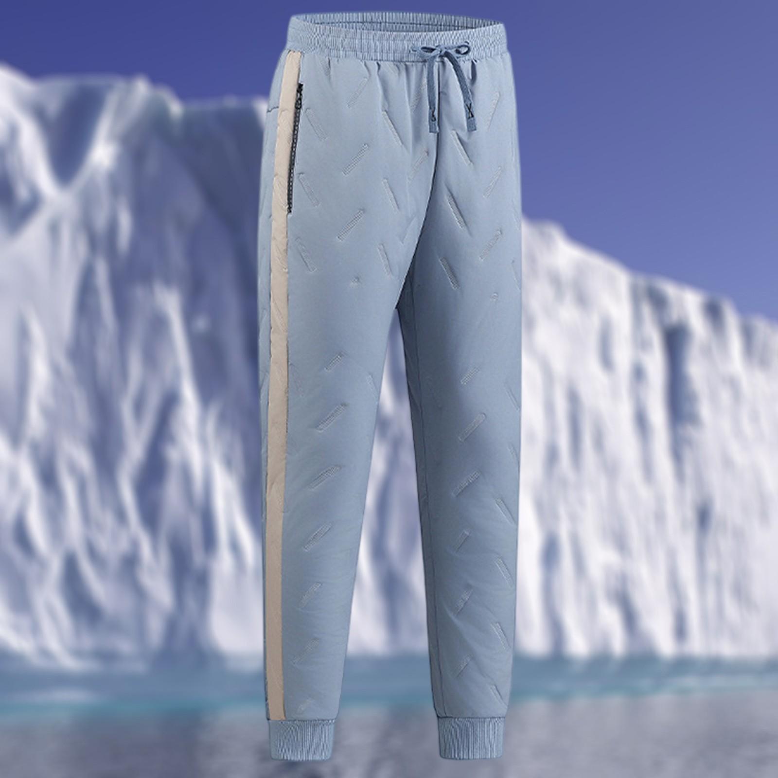 

Мужские спортивные штаны с цветными блоками, на кулиске, с манжетами, мужские повседневные и модные флисовые спортивные штаны XXXL синий