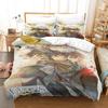 Conjunto de Roupa de Cama The Case Study of Vanitas Tamanho Solteiro Twin Full Queen King Roupa de Cama para Adulto Criança Quarto Conjuntos de Capa de Edredom Estampa 3D Anime
