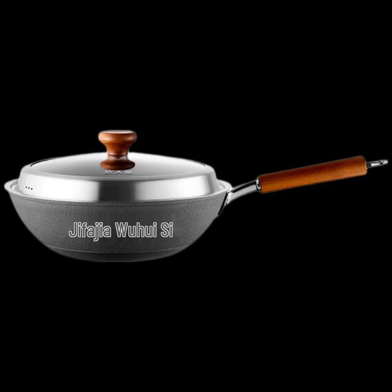 

COOKER KING Non-Stick Cast Iron Wok