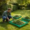 Gardening Supplies for Yard Work Landscape Pruning Tarp Waterproof PE Leaf Collection Blanket Windproof Outdoor Courtyard Collector Center