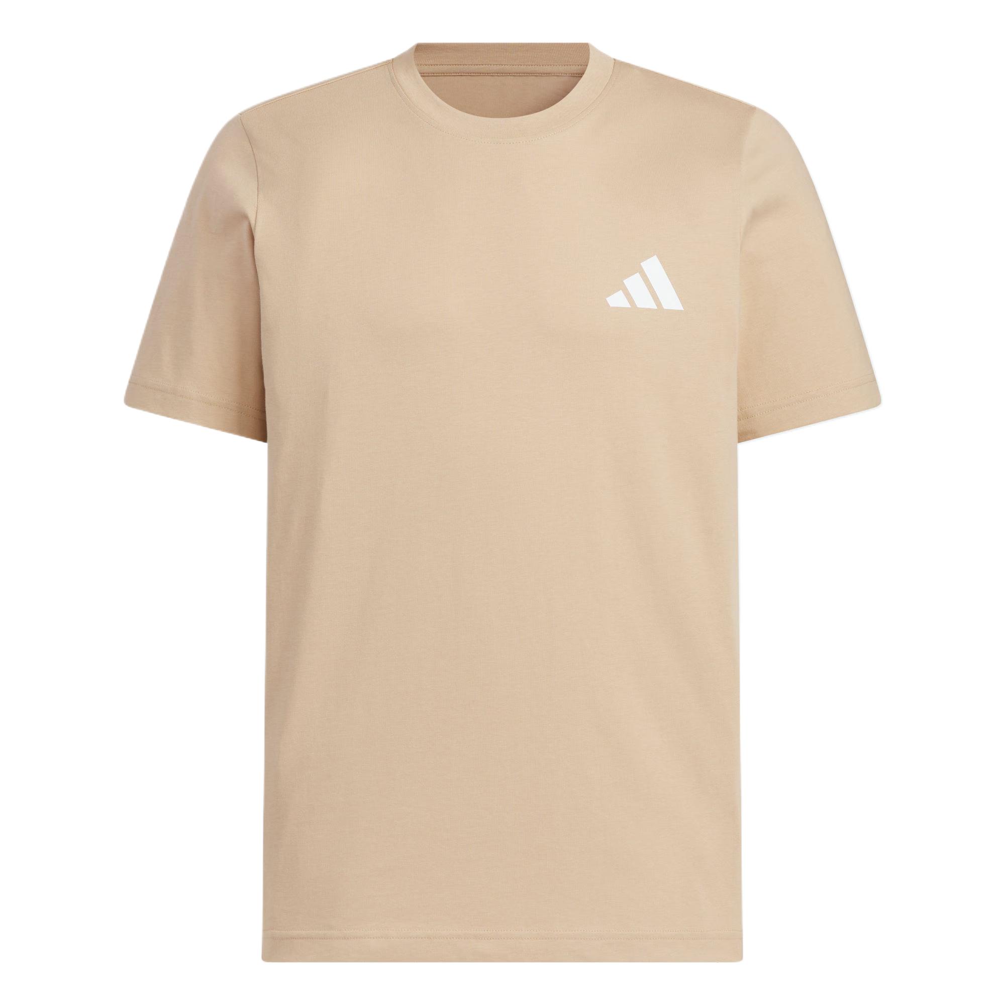 

Adidas Graphic Short Sleeve Comfortable Versatile Casual Soft T-Shirt Unisex Tops Warm-Sand KC3062