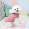 Dog Vset Clothing Winter Warm Small Dog Fur Collar Clothes Pet Outfits Vest Chihuahua Fleece-lined Waterproof Towing Pet Coat