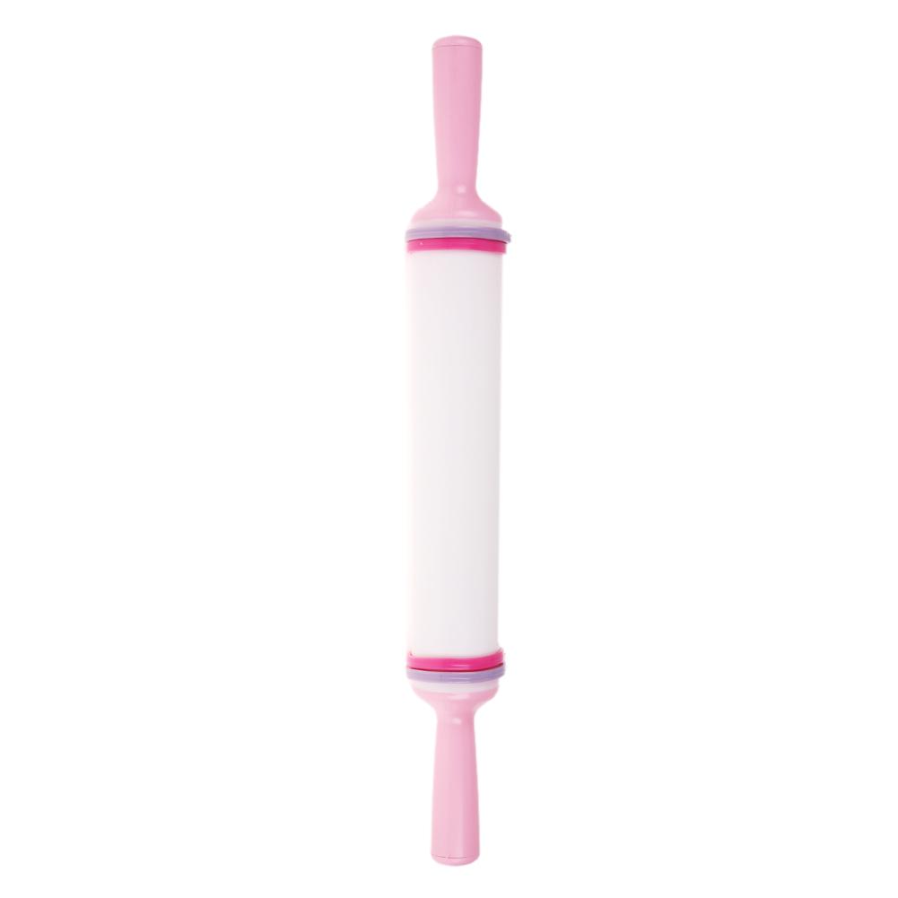 

Rolling Pin Different Patterns Baking Tools Fondant Embossed Cake Deco белый