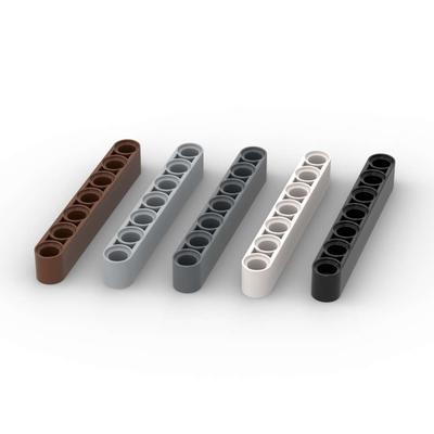 MOC 10PCS 32524 Liftarm Constructing Blocks Kit Thick 1x7 Connector Featuring Hole Brick Particle Learning-Focused Idea Toys Children Presents