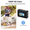 Digital Camera Keychain Camera 1080P HD Video 12MP Photo Portable LED Display 6 Filters Support for Travel Study