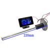 Fuel Level Sensor+Fuel Gauge 2 IN 1 Fuel Level Meter + Voltmeter Fit Car Truck Motorcycle 12V/24V 380mm 280mm Sender Unit Custom