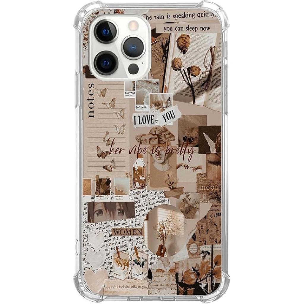 Pink Halloween Pumpkin Ghost Case Compatible with iPhone 14 Pro Max, Witchy Pumpkin Halloween Boo Cover for iPhone 14 Pro Max, Cool Cute TPU Bumper