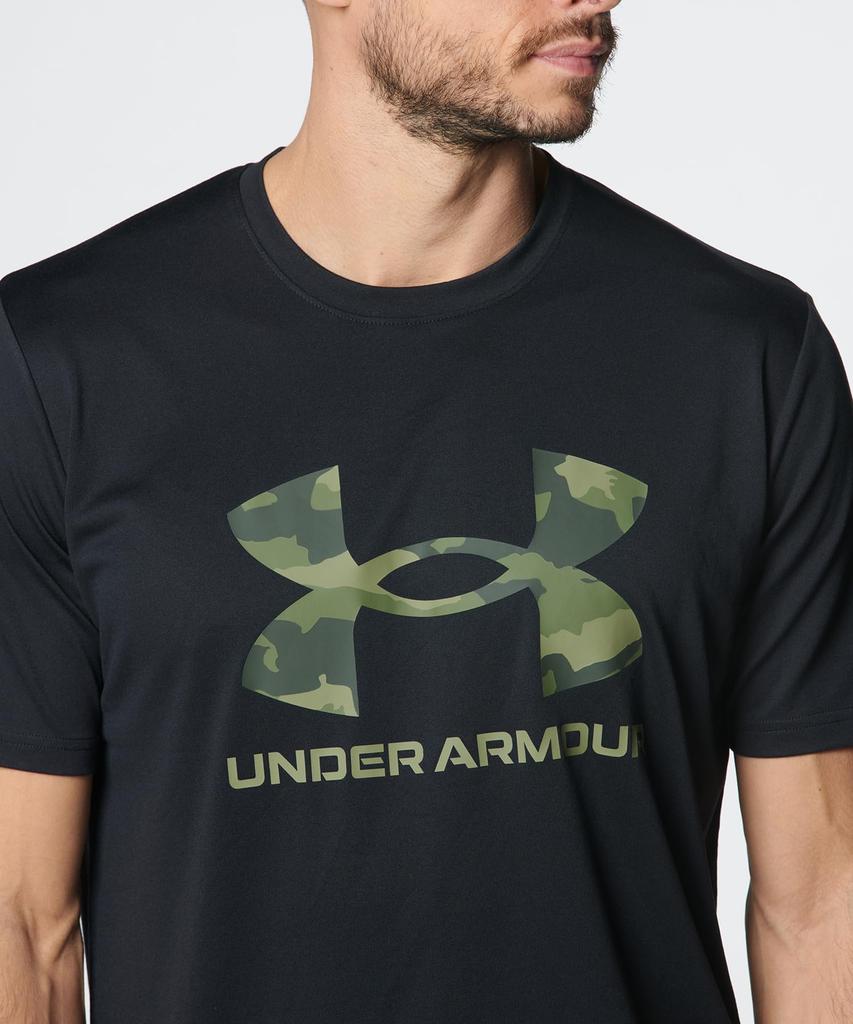 UA TECH GRAPHIC SS SEASONAL Black MD [Under Armor] / /