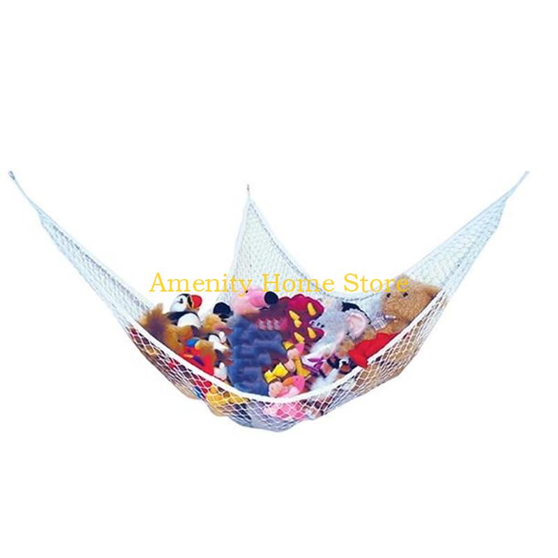 F26C USEFUL 5.9FT Jumbo Toy Hammock Net Organizer for Stuffed Animals Storage NEW