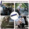 Vehicle Support Handles Car Door Assist Handle 2 In 1 Elderly Vehicle Standing Support Window Breaker Auto Support Door Handle