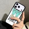 Capa Case for iPhone 17 Air 16 Pro Max 15 Plus 11 13 Mini 14 12 Back Phone Cover New York Lady Girl