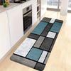VIAMA Modern Geometric Kitchen Floor Mat, Corridor Laundry Room Long Rug Entrance Anti-Slip Door Mat Home Decoration