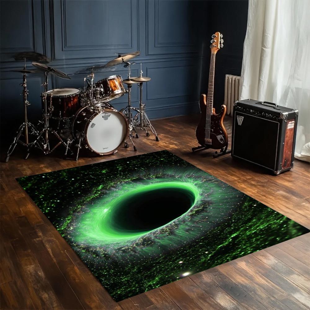 Космическая Черная Дыра Дизайн Ковер для Пола Нескользящий Ковер для Гостиной Спальни Кухни Уличный Декор Ковер Декор Спальни 50X80CM