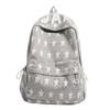 Schoolbag American Star Printing Tide Cool Teen School Bag Female Junior High School Student Personality Student Class Travel Lightweight Backpack