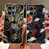 For Huawei Honor 400 400 Pro Case Dragon Love Heart Animals Pattern Back Cover Soft Silicone TPU Clear Bumper Camera Protection