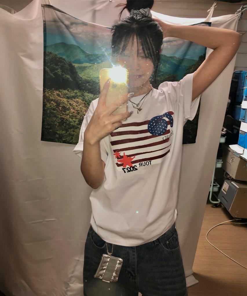 Ssobi Aaagg Oversized Short Sleeve Tee