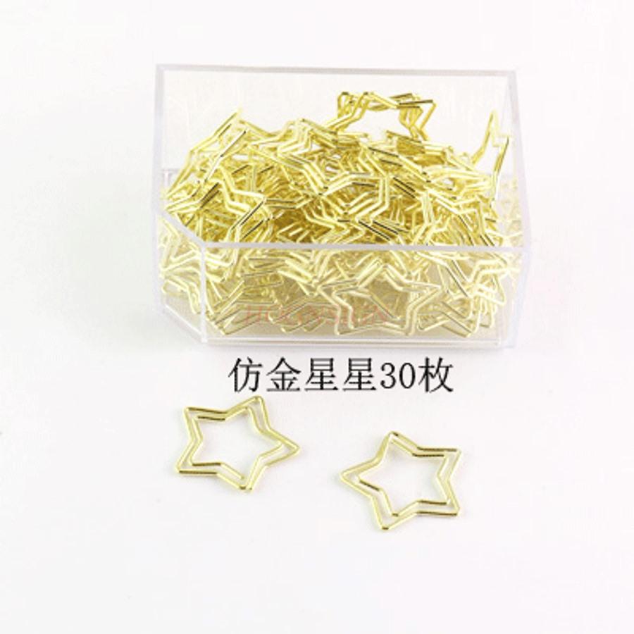 1set Green Cute Paper Clip Storage Long Paper Clip Ledger Decorative Bookmark Paper Clip Small