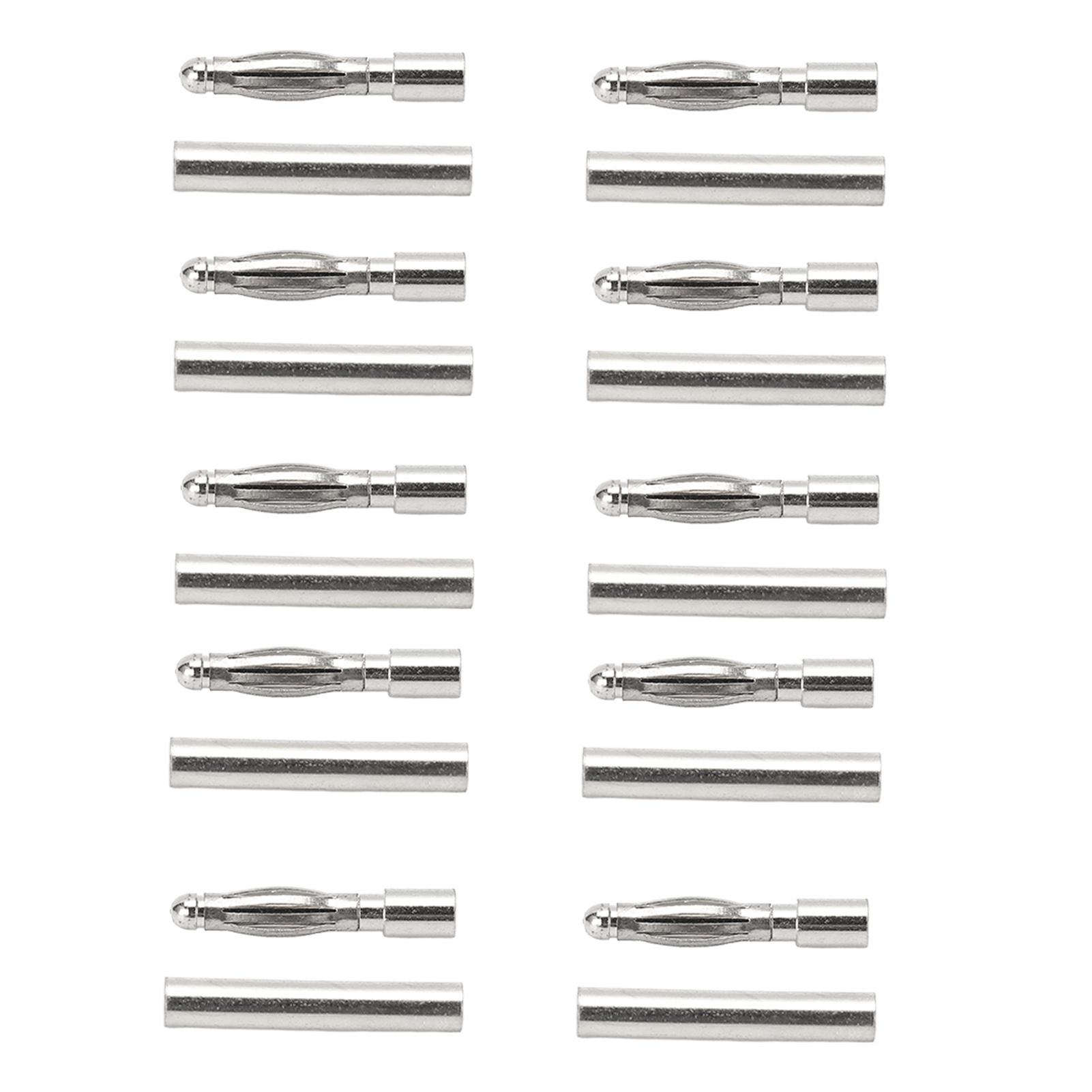 

10pcs 2.5mm Bullet Banana Plug Gold Plated Red Copper Male Female Bullet Banana Connector for ESC Battery Motor