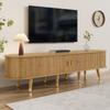 TV Cabinet with Sliding Doors, TV Furniture, TV Stand, Lower TV Cabinet, TV Mount. Unique Design.