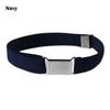 Gift Pants Strap Solid Color Boys Girls Alloy Buckle Waistband Kids Canvas Belt Adjustable