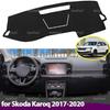 Copertura Cruscotto per Skoda Karoq 2017 2018 Tappetino Copri Cruscotto Antiscivolo Tappeto Parasole Accessori