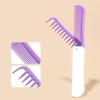 Portable Travel Folding 2-in-1 Brush Anti-static Styling Comb Professional Hair Styling Tool Special for Real Hair Wigs