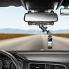 360 Adjustable Car Rearviews Mirror Camera Holder for Sports Action Cameras with AntiShake Mounting Bracket