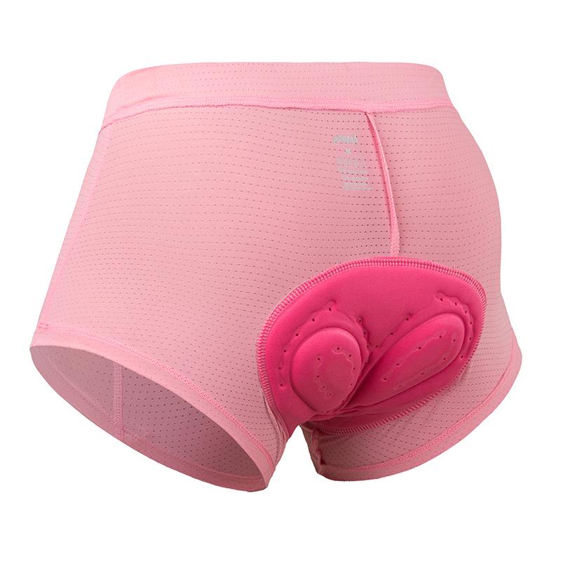 Jepozra Women's Thickened Silicone Cycling Shorts - Breathable, Quick-Drying Bike Pants
