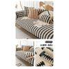 Non-slip Chenille Sofa Mat Thicken Lines Sofas Cover for Living Room Luxury Corner Couch Cushion Seat Pad Home Protection Covers