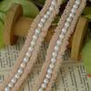 6yards/lot 2cm wide Good Quality Beads Mesh Lace Trim Princess Skirt Dress Bedding Room Decorative