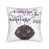 Camino de Santiago   Pillowcases Merch Printed Cushion Cover Decoration  Pillow Case Cover Home Multi Size