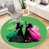 1pc Wicked Print Chair Carpet for Office Non Slip, Machine Washable Rug for Office, Room Holiday Decor for Christmas, Birthday Polyester