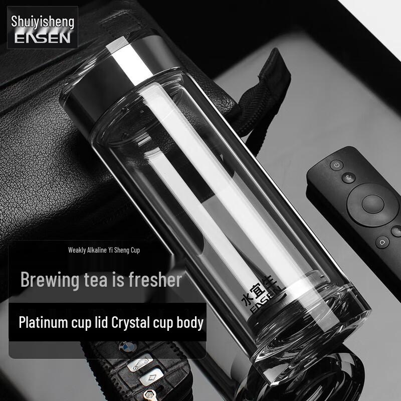 Shuiyisheng G803 Double-Layer Glass Tea Cup
